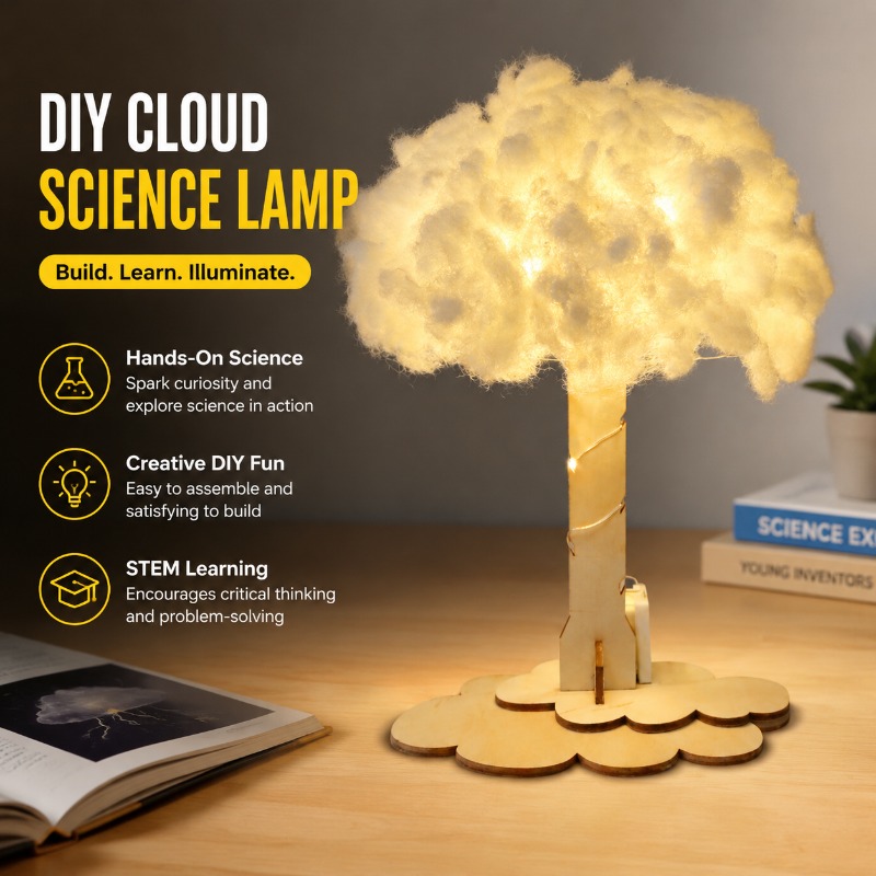 Science Project Toys Making - Kit de Experimento Científico DIY Lâmpada