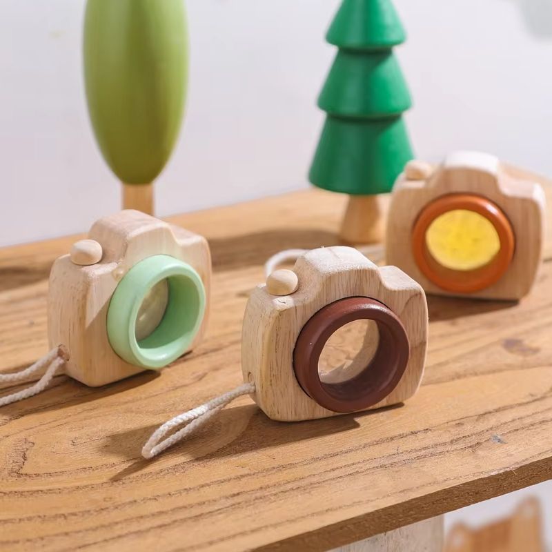 Science Toy - Lupa de Madeira em Formato de
