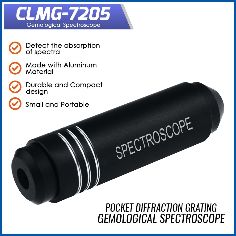 Spectroscope Handheld - Bolso durável da ferramenta da gema