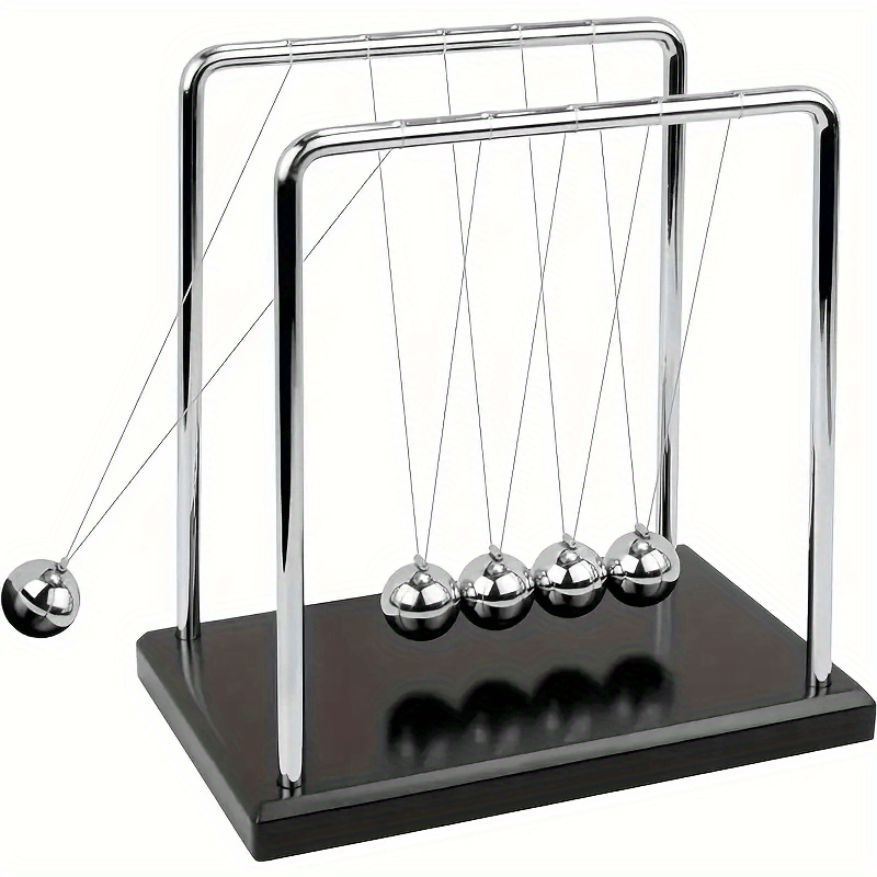 Newton Cradle Large - Moderno newton berço de metal bolas