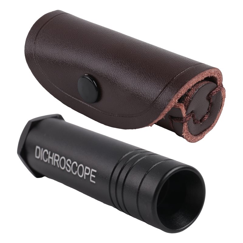 Spectroscope Handheld - Dicroscópio de Calcita Tricróico para Gemas,