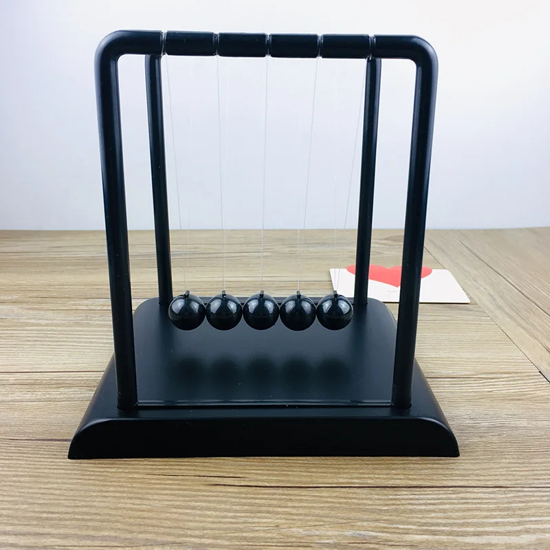 Preto newton pêndulo generoso  - Newton Cradle Large avaliação e preço