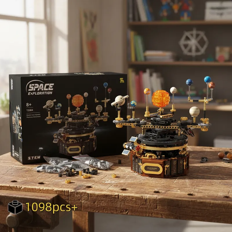FUNXINEE 1098 peças Blocos de  - Solar System Orrery avaliação e preço