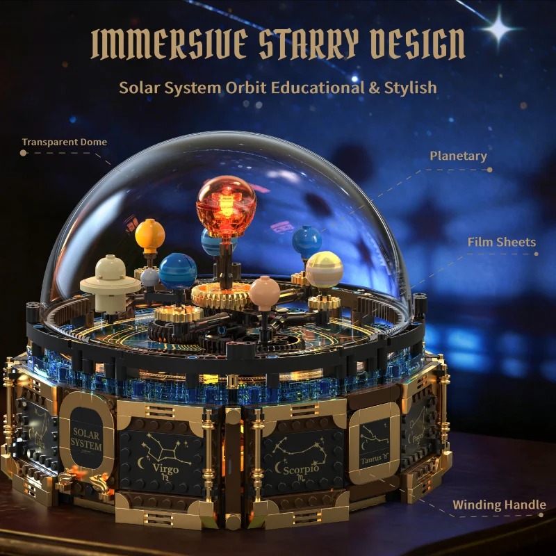 Conjunto de Blocos de Montar C - Solar System Orrery avaliação e preço