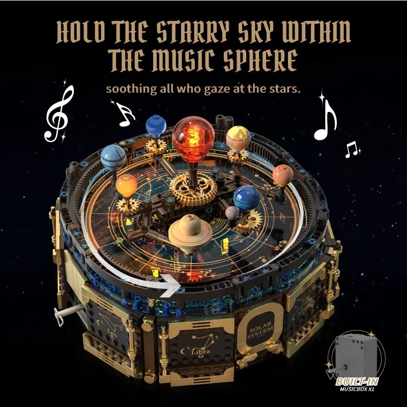 Conjunto de Blocos de Montar C - Solar System Orrery avaliação e preço