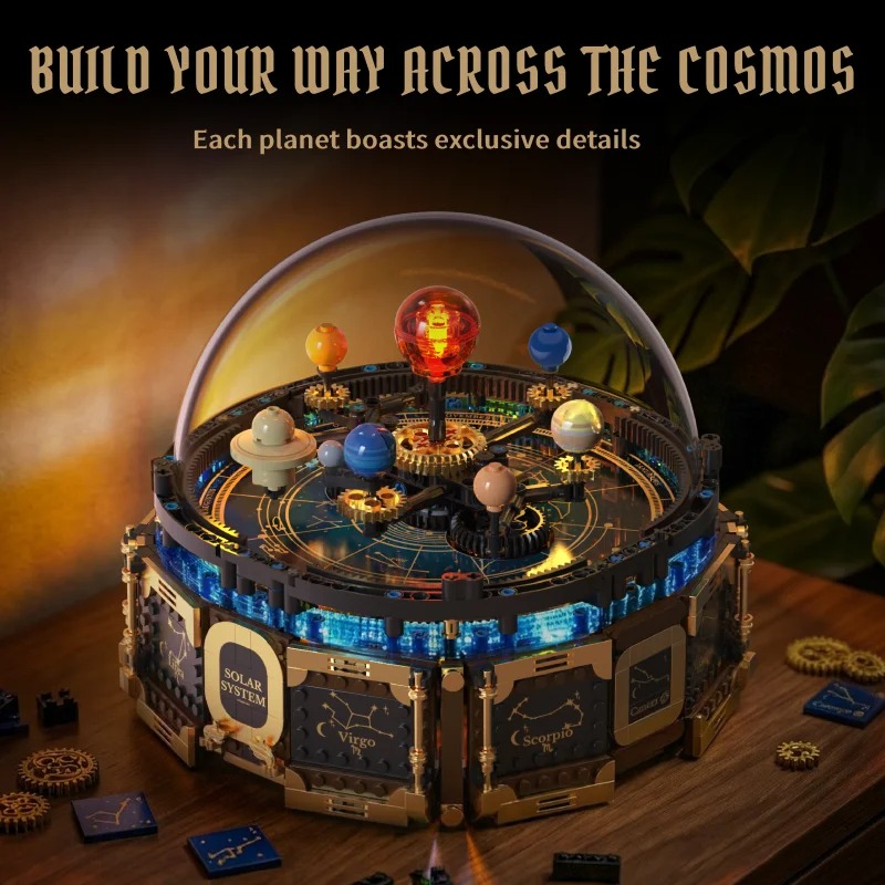 Conjunto de Blocos de Montar C - Solar System Orrery avaliação e preço