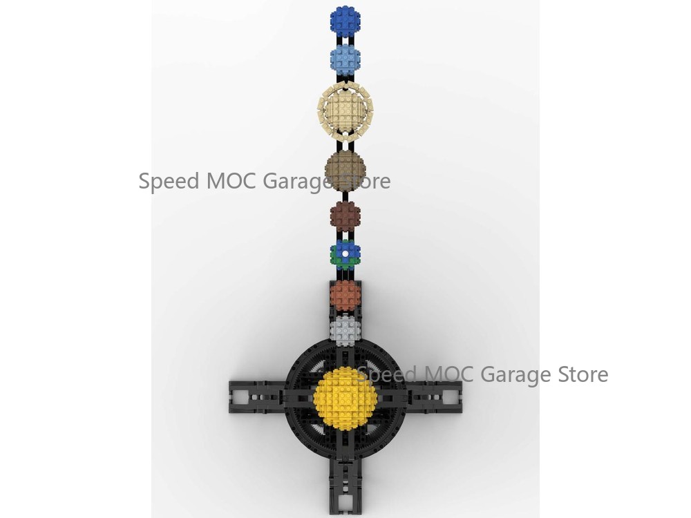 MOC-38774 Sistema Solar Mecâni - Solar System Orrery avaliação e preço