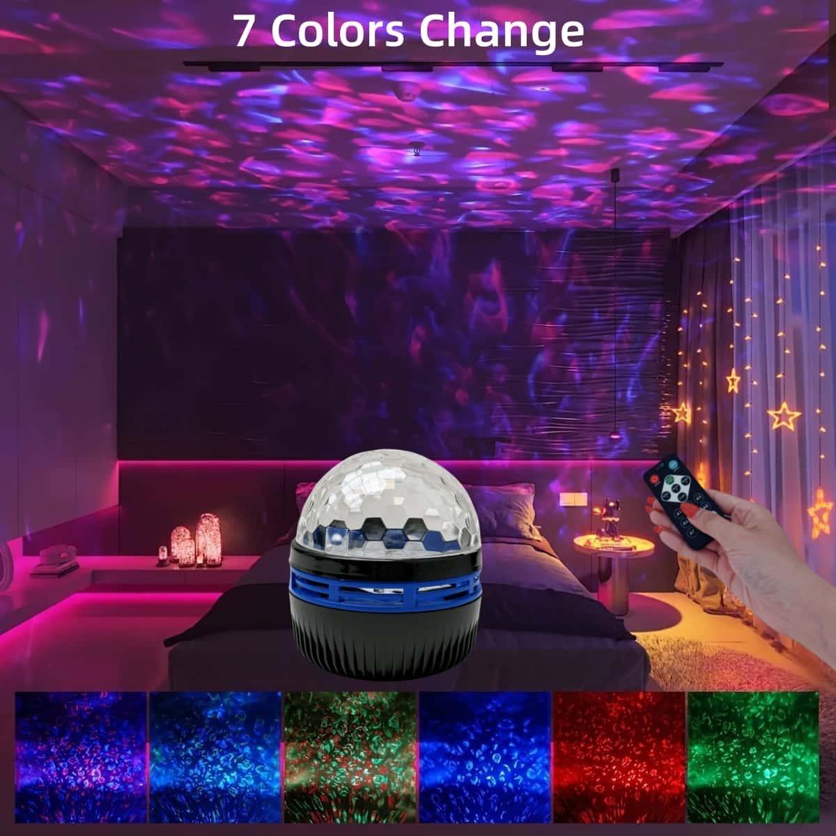 Projetor de Luz RGB com 7 Modo - Planetarium Projector Home avaliação e preço