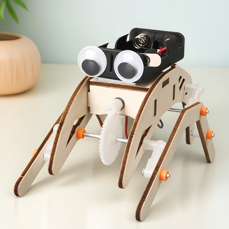 Robô Aranha Andante Feito à Mã - Science Project Robot avaliação e preço