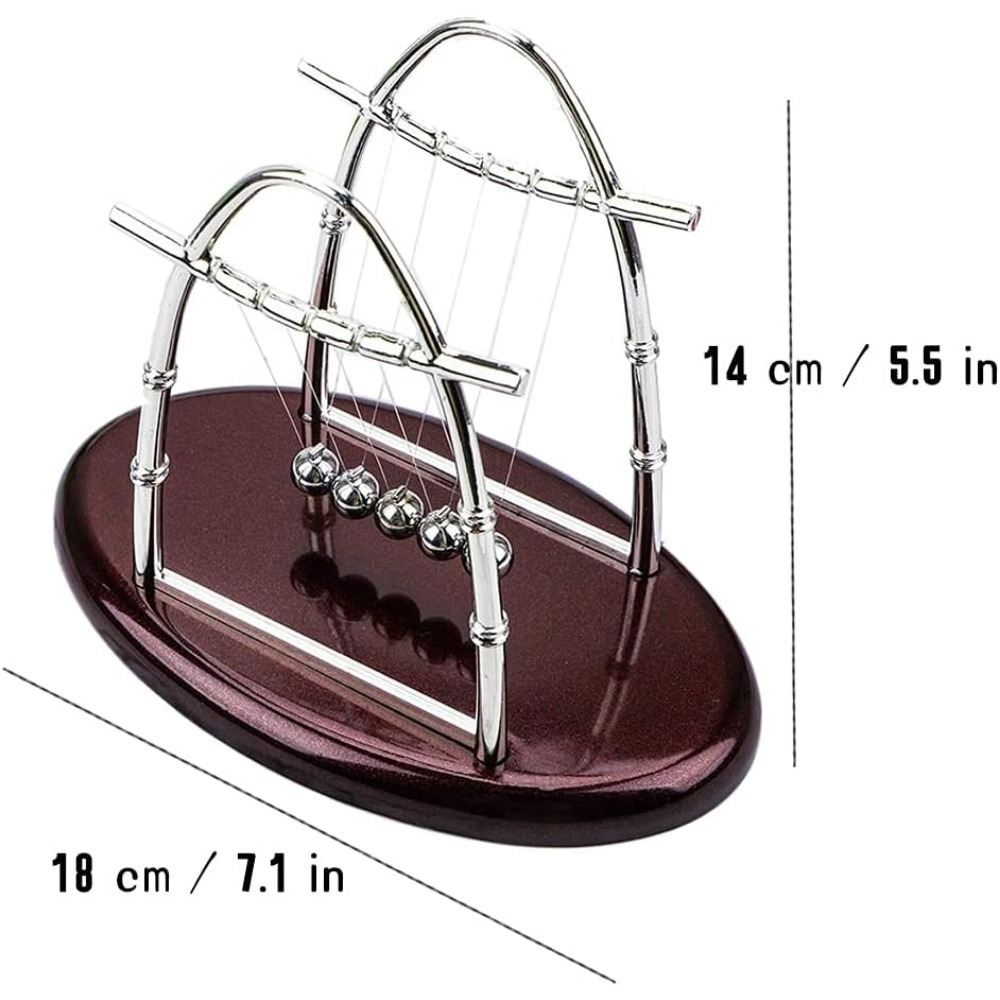 Pêndulo de Newton com Bolas de - Newton Cradle Large avaliação e preço