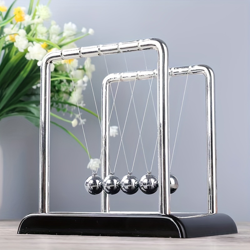 Moderno newton berço de metal  - Newton Cradle Large avaliação e preço