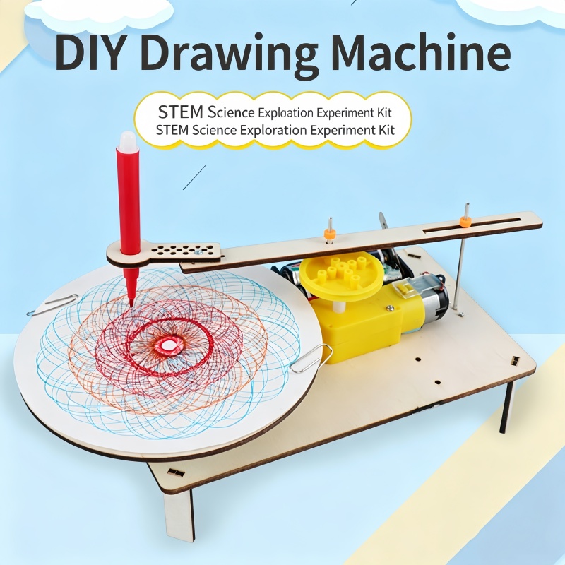1-3 Peças DIY Robô Desenhador  - Science Project Robot avaliação e preço