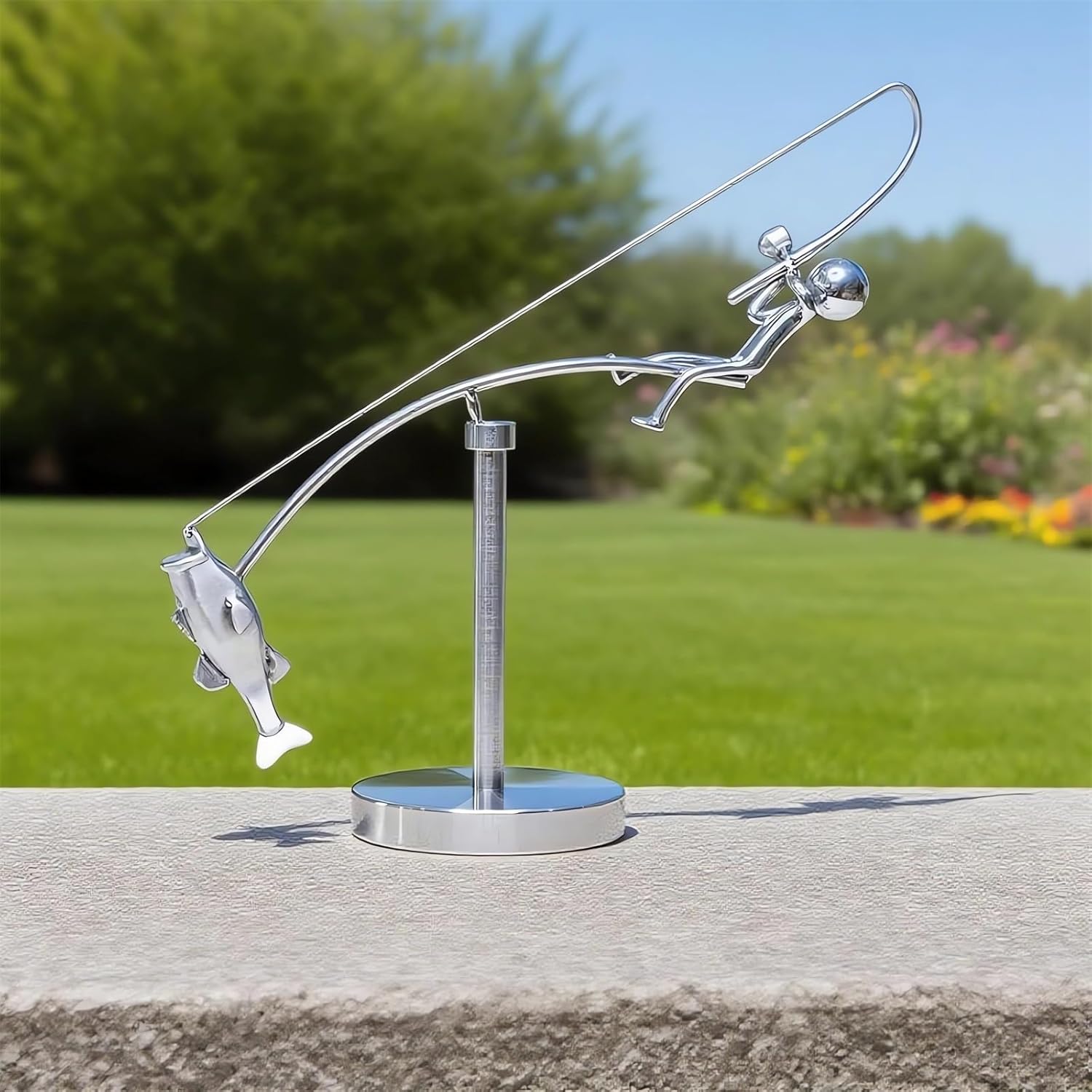Escultura de Equilíbrio em Met - Newton Cradle Large avaliação e preço