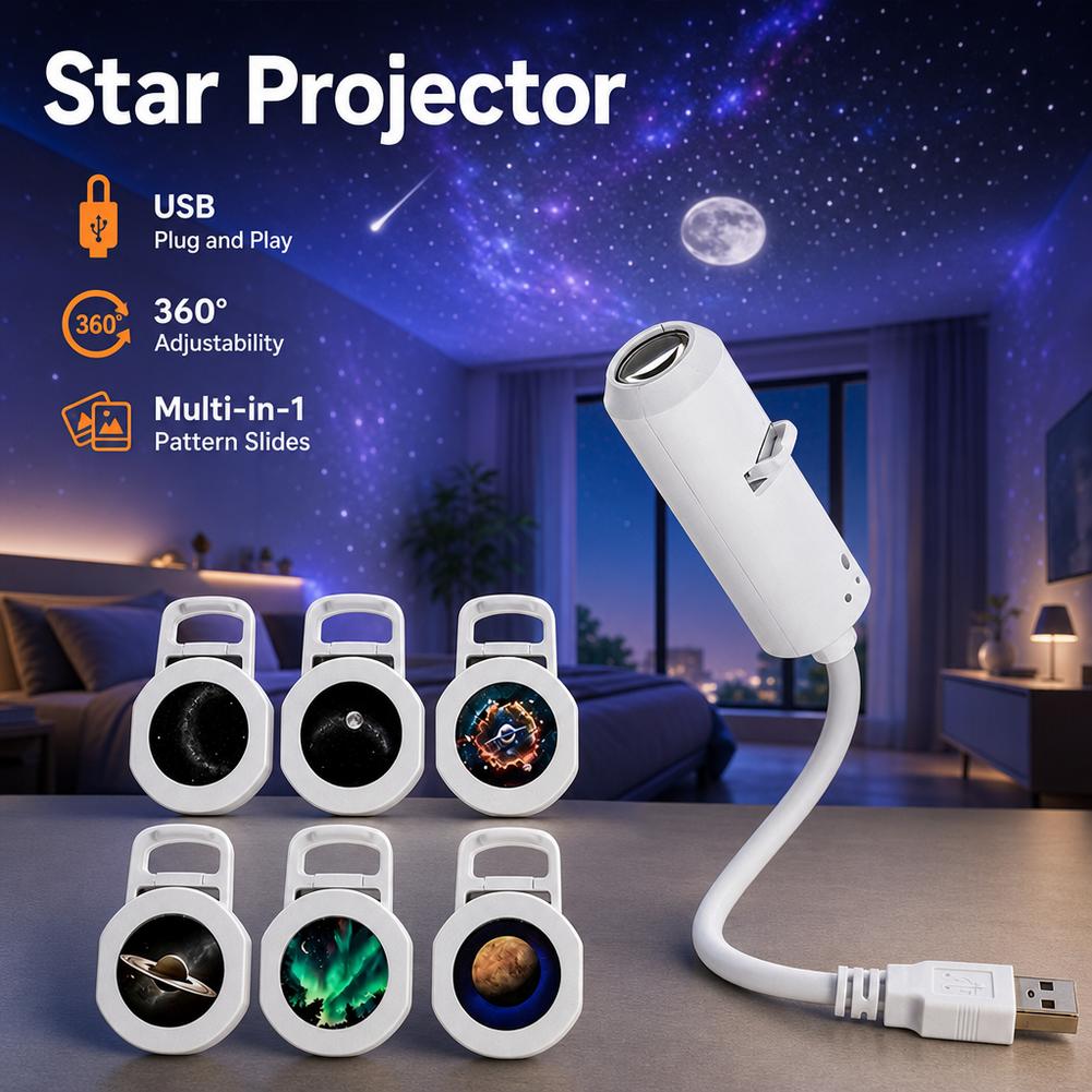 Projetor de Estrelas Galáxia U - Planetarium Projector Home avaliação e preço